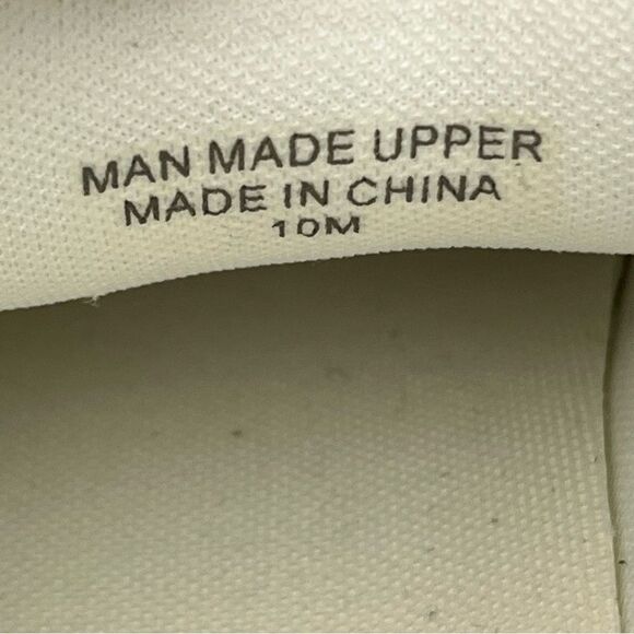 JSLIDES Gennie Studded Platform Sneaker in White Faux Leather Size 10 - Picture 12 of 14